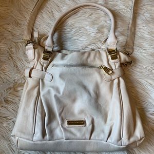 Cream Steve Madden Handbag